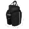 Alforge Impermeável para Bike – 18 Litros com Capa de Chuva